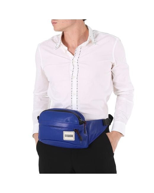 COACH Blue Pacer Sport Pack With Patch for men