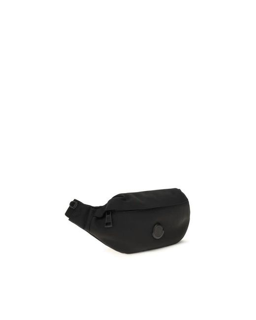 Moncler Black Durance Belt Bag for men