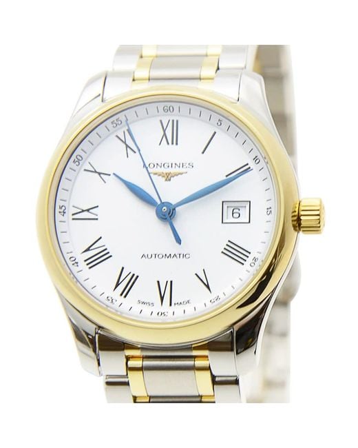 Longines Metallic Master Collection Automatic White Dial Watch