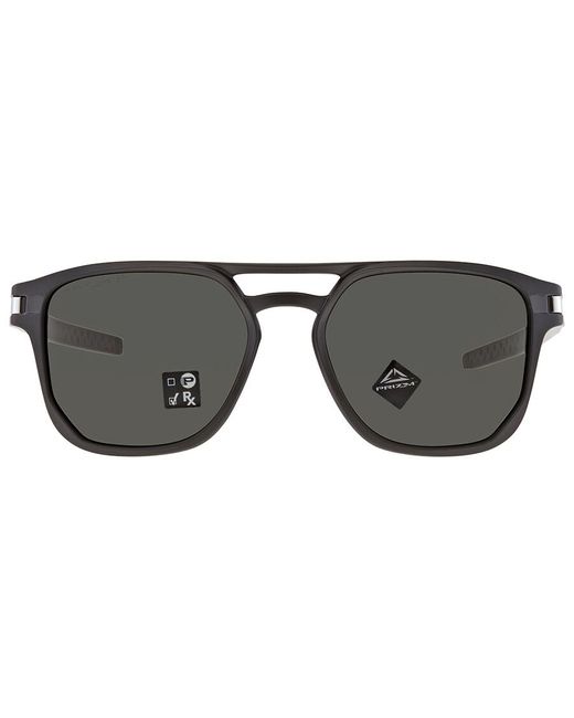 Oakley Gray Latch Beta Prizm Square Sunglasses Oo9436 943601 for men