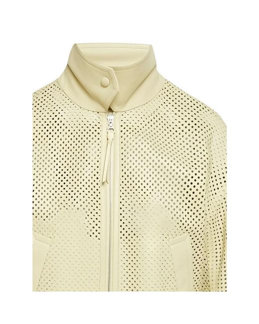 Ferragamo Yellow Leather-Long Jachet