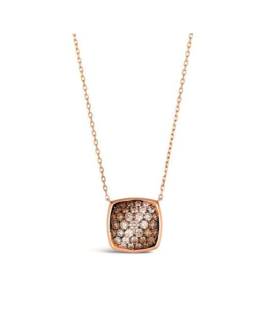 Le Vian Metallic Ladies Chocolate Ombre Necklaces Set