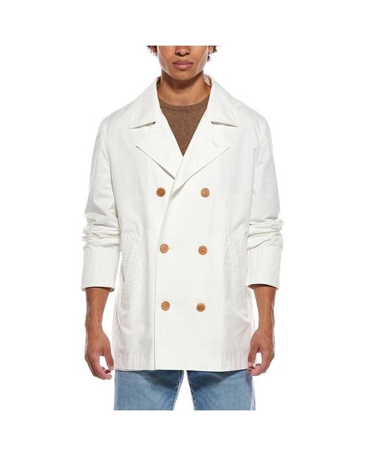 Brunello Cucinelli White Jacket for men