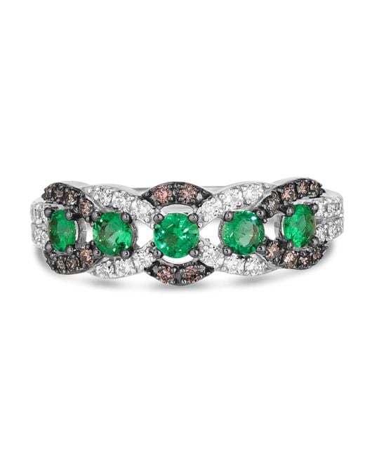 Le Vian Green Costa Smeralda Emeralds Ring Set