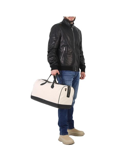 Bally Natural 36 Hours Spiro Bar Weekender Duffle Bag for men