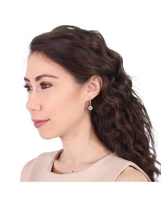 Swarovski Metallic Ladies Constella Drop Earrings