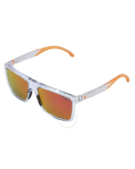 Carrera Purple Browline Sunglasses 8055/s 0900/uz 58 for men