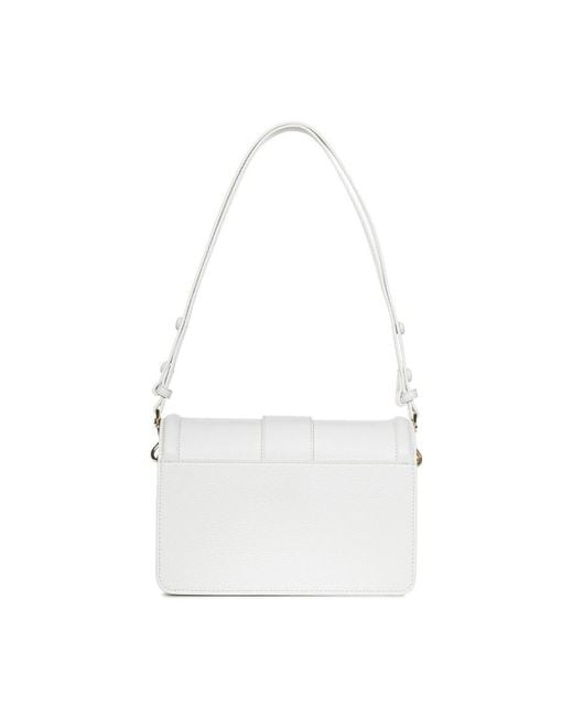 Versace White Jeans Couture Shoulder Bag