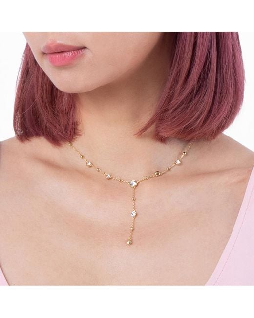 Swarovski Metallic Imber Necklace Shiny