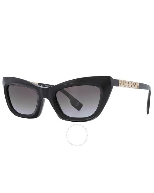 Burberry Gray Grey Gradient Cat Eye Sunglasses Be4409 30018g 51