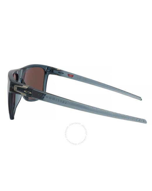 Oakley Blue Leffingwell Prizm Deep Water Polarized Sport Sunglasses  910005 57 for men