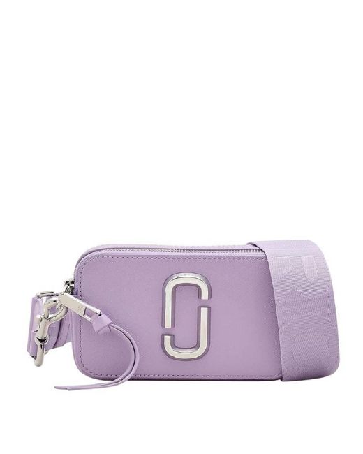 Marc Jacobs Purple Leather Crossbody Bag