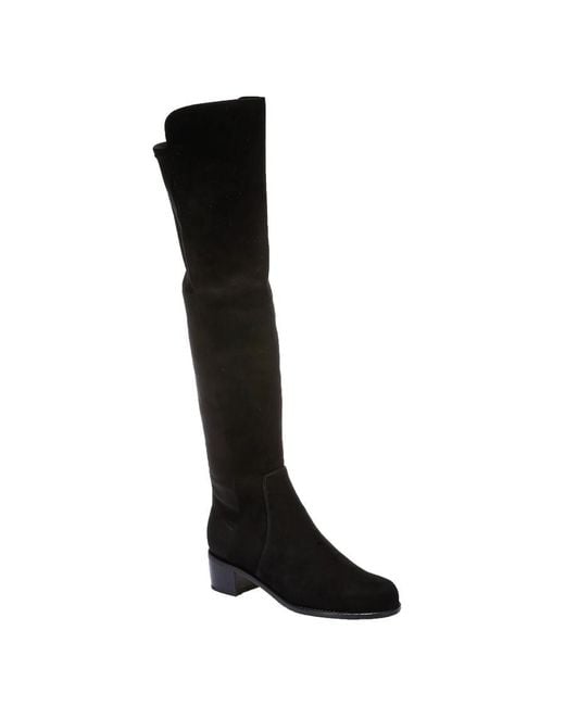 Stuart Weitzman Black Reserve Knee High Boot, Brand Size 36 Us