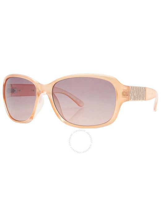 Guess Factory Pink Grey Gradient Square Sunglasses Gf0395 57b 60
