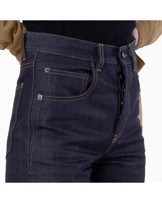 Saint Laurent Blue Bootcut Leg Jeans, Waist