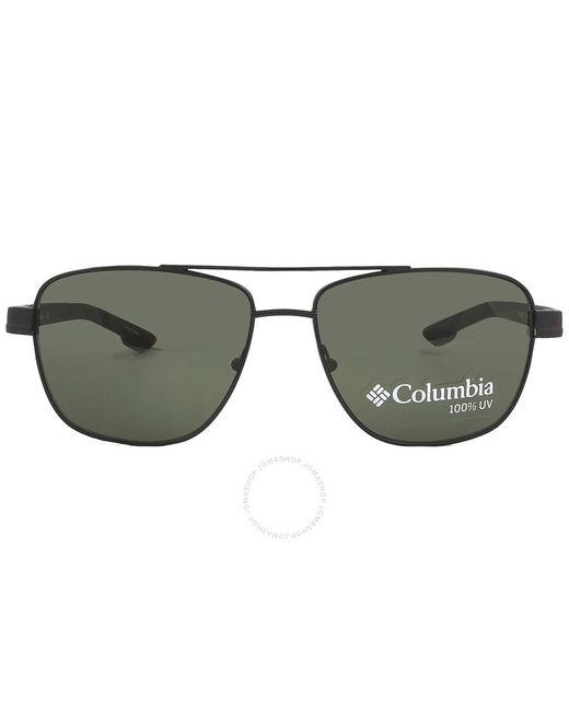 Columbia Brown Vamoose Green Navigator Sunglasses C100s 001 57 for men
