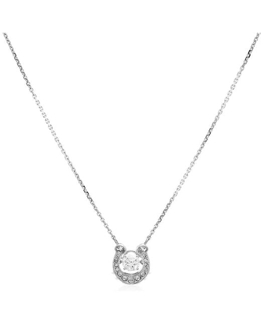 Swarovski Metallic Symbolica Horse Shoe Pendant Necklace