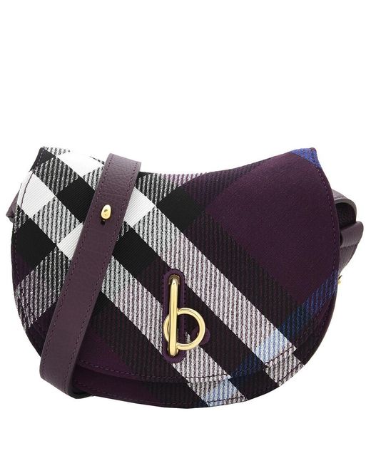 Burberry Purple Mini Rocking Horse Bag
