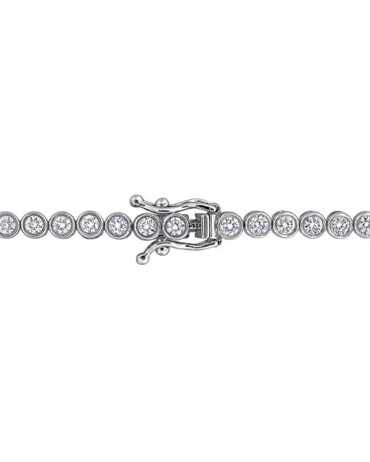 Created Forever Metallic 2Ct Tdw Lab-Created Diamond Tennis Bracelet
