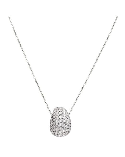 Swarovski White Sublima Pendant Rhodium Shiny Crystal