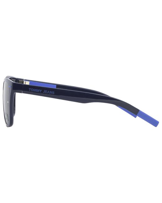 Tommy Hilfiger Blue Rectangular Sunglasses Tj 0040/s 0zx9/ku 51