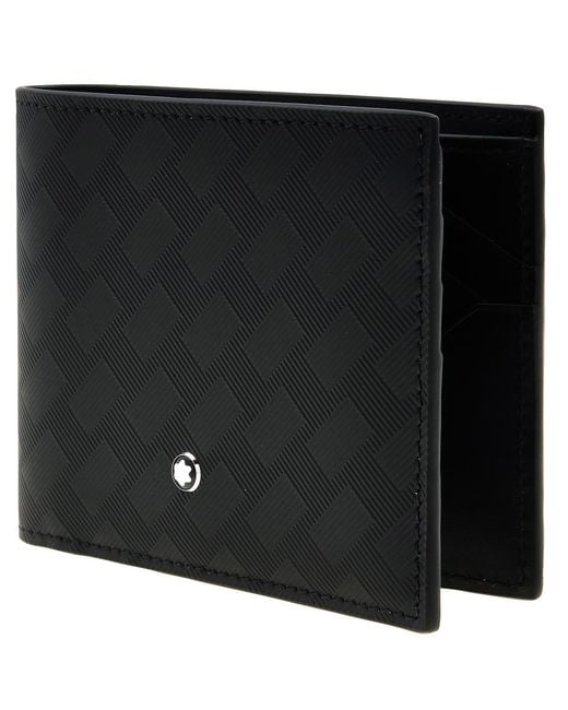 Montblanc Black Extreme 3.0 Cowhide 6Cc Wallet 131762 for men