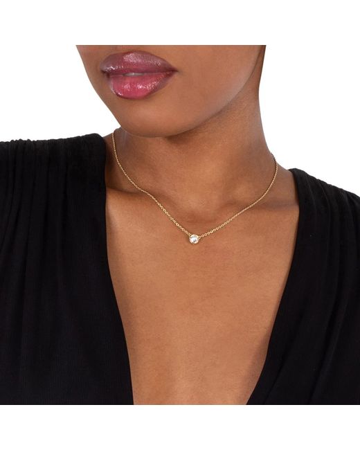 Swarovski Metallic Imber Pendant Shiny Crystal