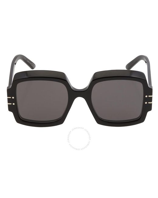 Dior Gray Square Sunglasses Signature S1u 10a0 55