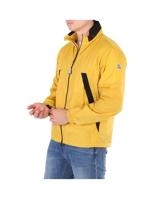 Moncler Yellow Pastel Heiji Lightweight Jacket for men
