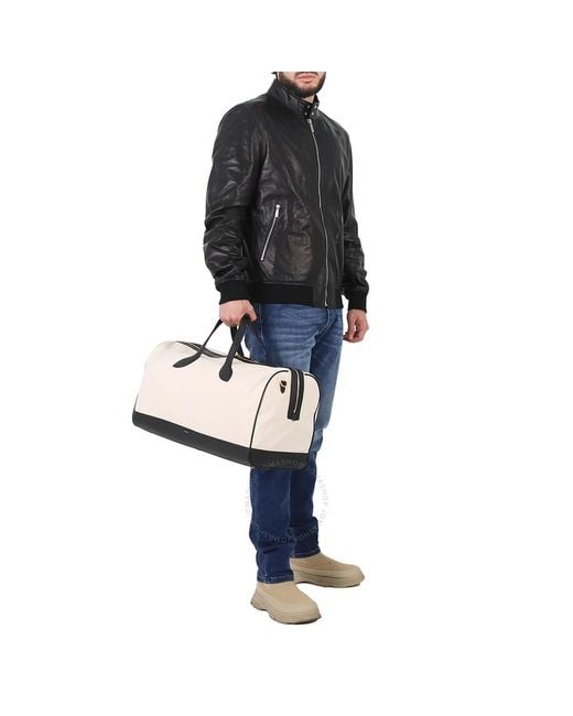 Bally Natural 36 Hours Spiro Bar Weekender Duffle Bag for men