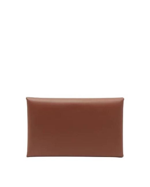 Michael Kors Brown Empire Travel Leather Wallet