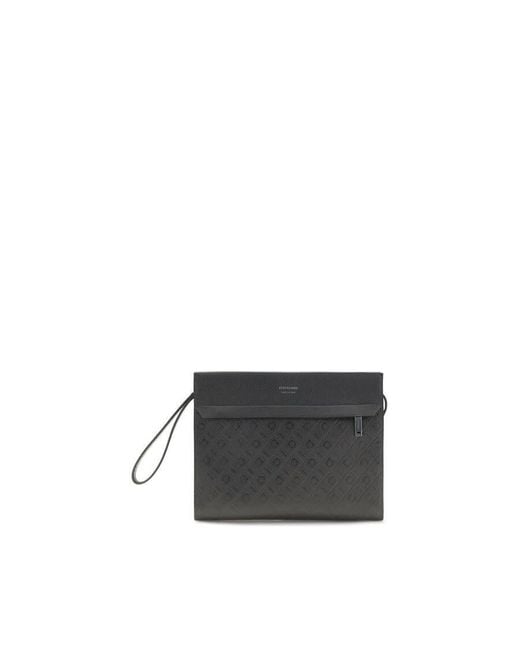 Ferragamo Black Clutch for men