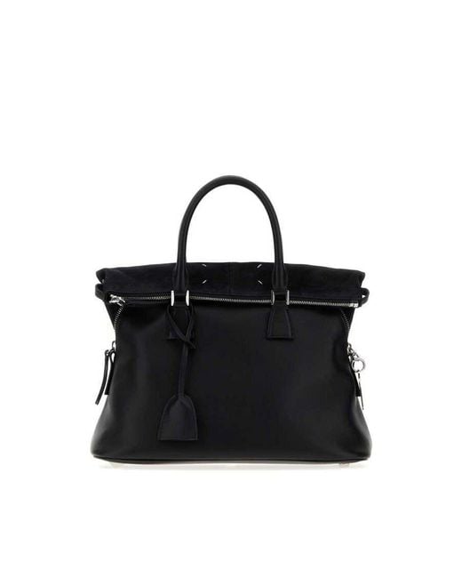 Maison Margiela Black 5Ac Top Handle Bag