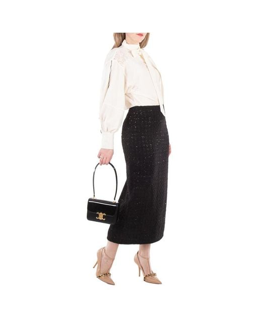 Céline Black Teen Garance Bag