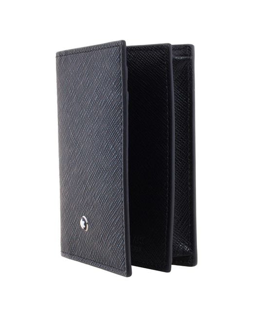Montblanc Blue Sartorial Card Holder 4Cc for men