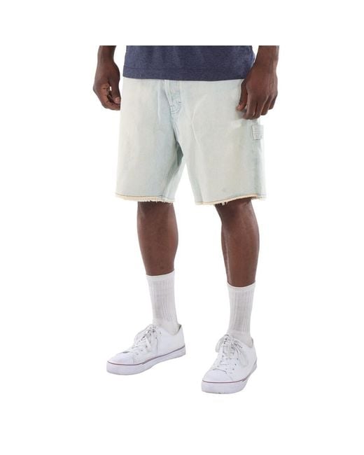 Ambush Gray Rawedge Regular Denim Short for men