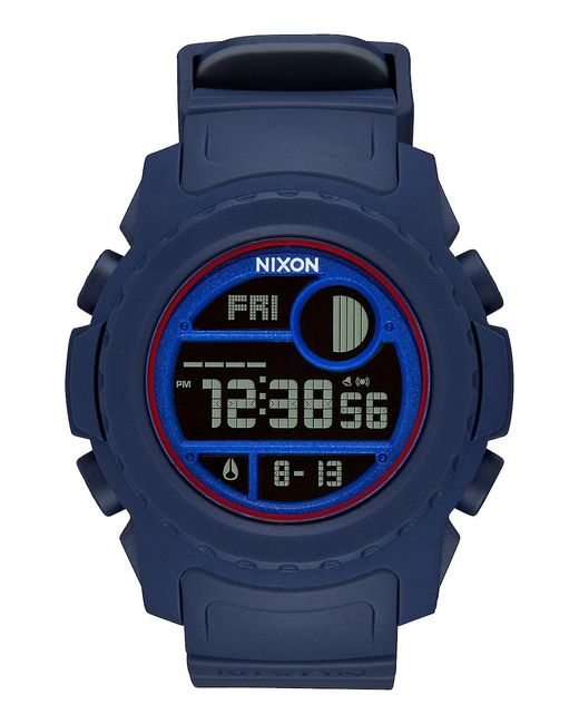 Nixon Blue Super Unit Primitive Quartz Digital Watch -00 for men