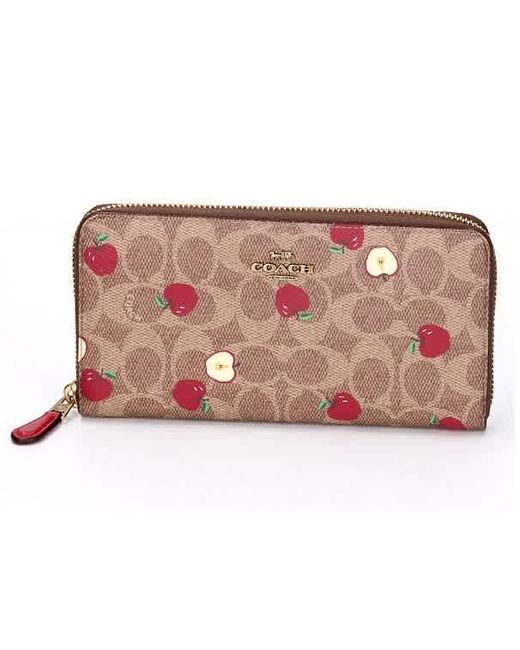 coach multicolor wallet