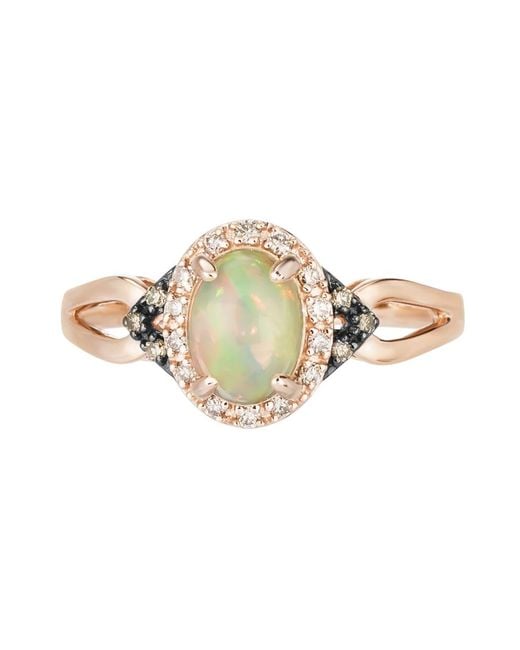 Le Vian Metallic Neopolitan Opal Ring Set