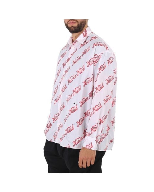 Etudes Studio Red Nevermind Long-sleeved Shirt for men