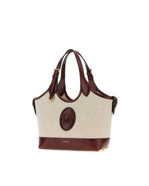 Versace Brown Tote Tote Bag