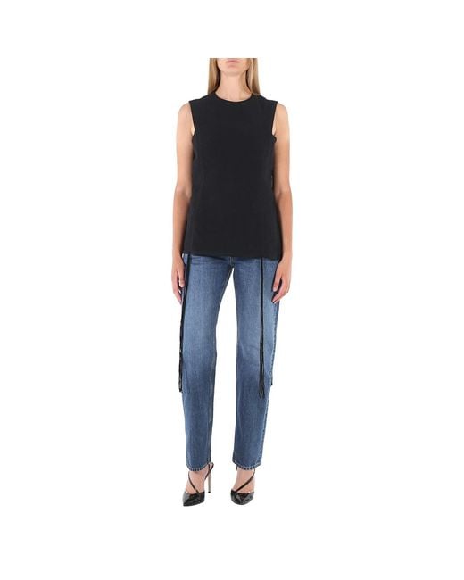 Chloé Blue Ladies Sleeveless Top, Brand Size 38 (Us