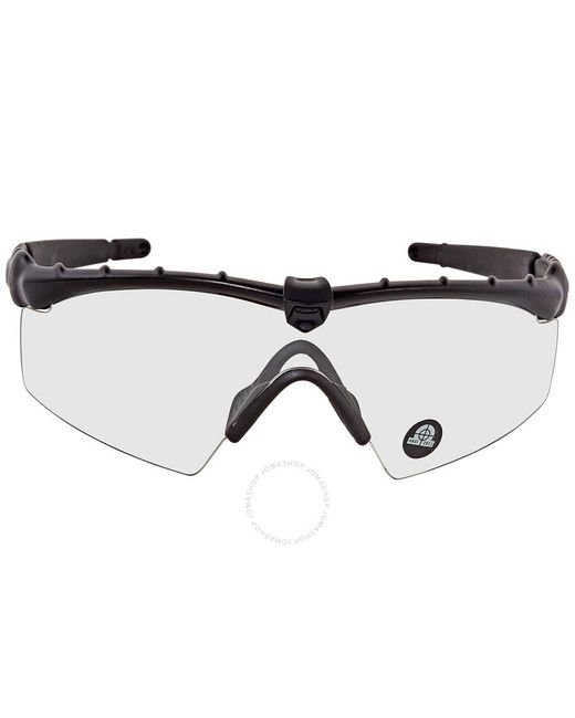 Oakley Black Ballistic M Frame 2.0 Clear Shield Sunglasses Oo9213 921304 32 for men