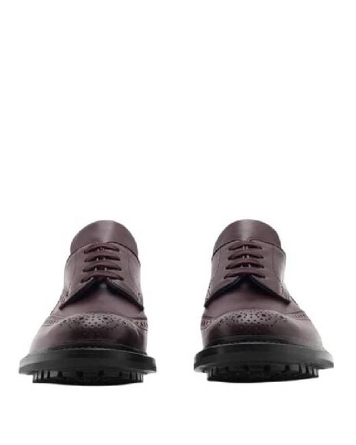 Burberry Brown X Trickers Almond Shaped Toe Brogues, Brand Size 6 (Us
