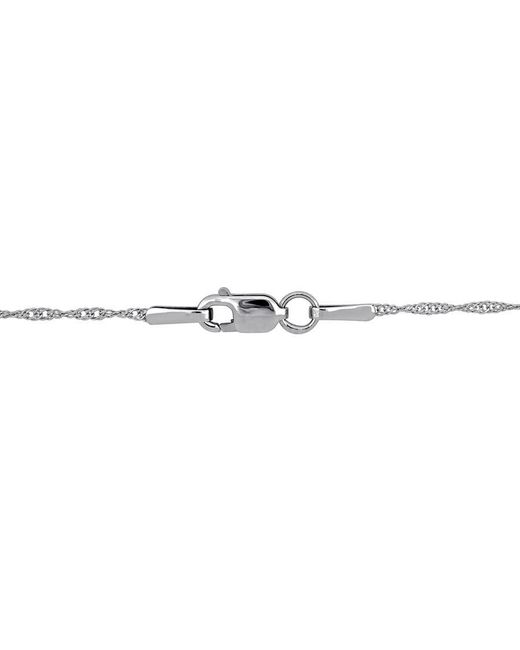 Created Forever Metallic 3Ct Tw Lab-Grown Diamond Solitaire Pendant With Chain for men