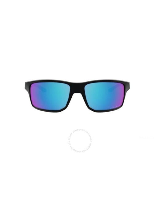 Oakley Blue Gibston Prizm Sapphire Polarized Rectangular Sunglasses Oo9449 944912 60 for men