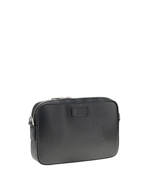 Gucci Black Gg Supreme Shoulder Bag for men