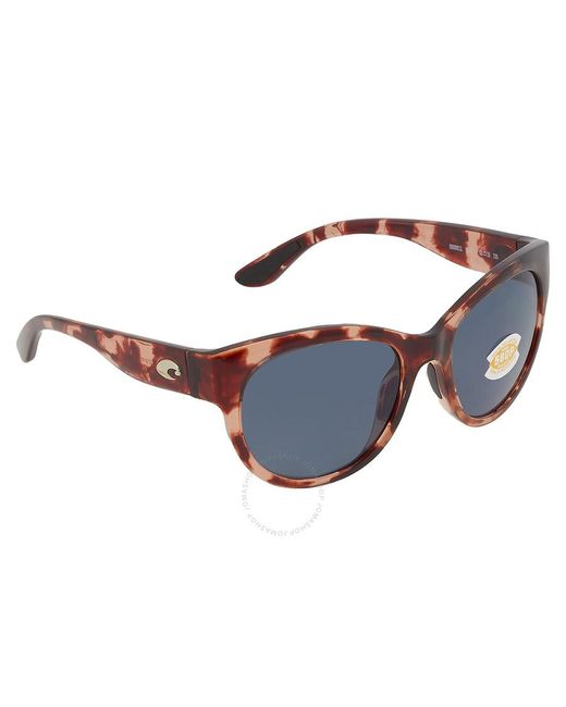 Costa Del Mar Blue Cta Del Mar Maya Grey Polarized Polycarbonate Sunglasses
