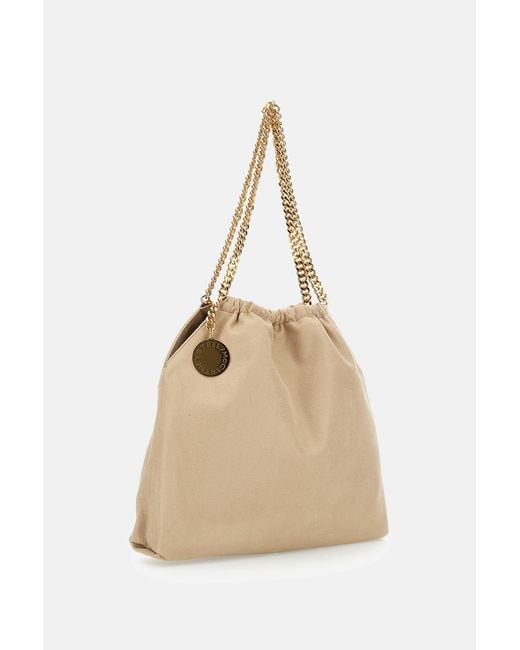 Stella McCartney Natural Falabella Bag Drawstring