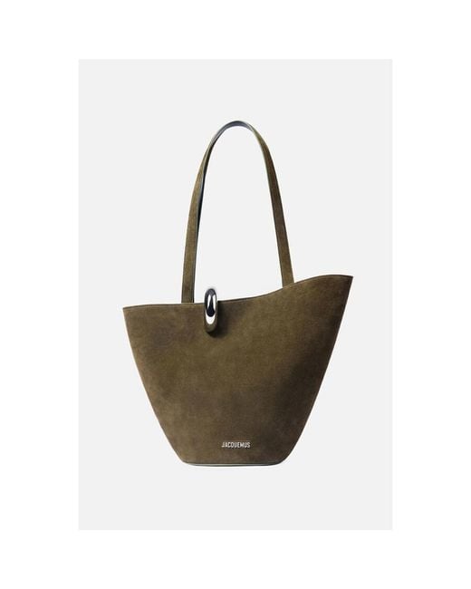 Jacquemus Brown Le Bambola Moyen